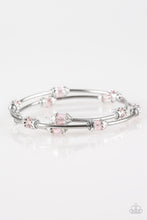 Load image into Gallery viewer, Into Infinity- Pink and Silver Bracelet- Paparazzi Accessories
