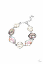 Load image into Gallery viewer, Nostalgically Nautical- Silver Multicolored Bracelet- Paparazzi Accessories