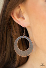 Load image into Gallery viewer, Outer Plains- Copper Earrings- Paparazzi Accessories