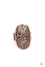 Load image into Gallery viewer, Pier Paradise- Copper Ring- Paparazzi Accessories