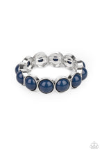 Load image into Gallery viewer, POP, Drop and Roll- Blue and Silver Bracelet- Paparazzi Accessories