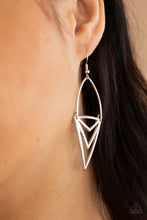 Load image into Gallery viewer, Proceed With Caution- Silver Earrings- Paparazzi Accessories