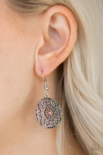 Load image into Gallery viewer, Rochester Royale- Pink and Silver Earrings- Paparazzi Accessories