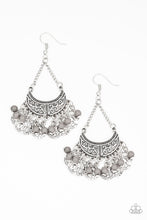 Load image into Gallery viewer, Sahara Treasure- Silver Earrings- Paparazzi Accessories