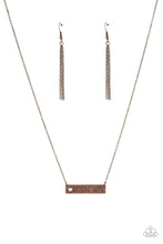 Load image into Gallery viewer, Spread Love- Copper Necklace- Paparazzi Accessories