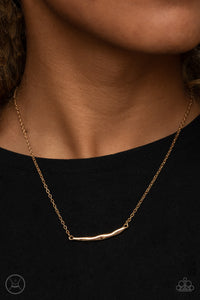 Taking It Easy- Gold Necklace- Paparazzi Accessories