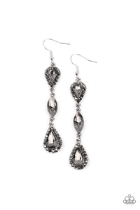 Test Of TIMELESS- Silver Earrings- Paparazzi Accessories
