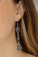 Load image into Gallery viewer, Test Of TIMELESS- Silver Earrings- Paparazzi Accessories