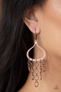 Total Net Revenue- Copper Earrings- Paparazzi Accessories