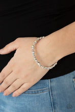 Load image into Gallery viewer, Twinkly Trendsetter- Multicolored Silver Bracelet- Paparazzi Accessories