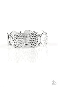 GLISTEN and Learn- Silver Bracelet- Paparazzi Accessories