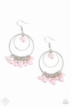 Load image into Gallery viewer, New York Attraction- Pink and Silver Earrings- Paparazzi Accessories