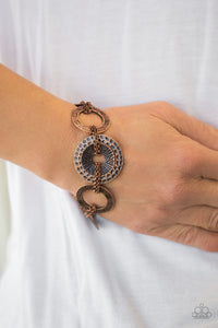 Way Wild- Copper Bracelet- Paparazzi Accessories