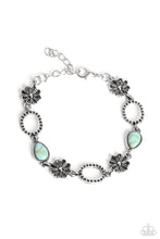 Load image into Gallery viewer, Casablanca Craze - Blue and Silver Bracelet- Paparazzi Accessories