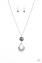 Load image into Gallery viewer, Stone TOLL - Black and Silver Necklace- Paparazzi Accessories