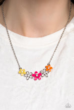 Load image into Gallery viewer, WILDFLOWER About You - Pink and Silver Necklace- Paparazzi Accessories