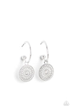 Load image into Gallery viewer, Mandala Maiden - Silver Earrings- Paparazzi Accessories