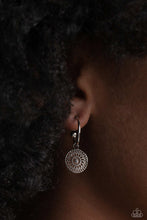 Load image into Gallery viewer, Mandala Maiden - Silver Earrings- Paparazzi Accessories