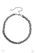 Load image into Gallery viewer, If I Only Had a CHAIN - Gunmetal Necklace- Paparazzi Accessories