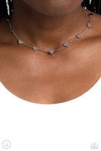 Load image into Gallery viewer, Public Display of Affection - Silver Necklace- Paparazzi Accessories