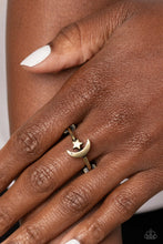 Load image into Gallery viewer, Astral Allure - Brass Ring- Paparazzi Accessories