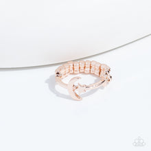 Load image into Gallery viewer, Astral Allure - Rose Gold Ring- Paparazzi Accessories