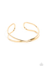 Load image into Gallery viewer, Teasing Twist - Gold Bracelet- Paparazzi Accessories