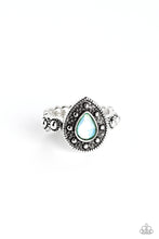 Load image into Gallery viewer, Opera Showcase - Green and Silver Ring- Paparazzi Accessories