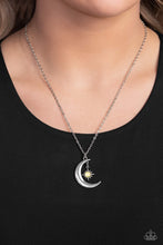 Load image into Gallery viewer, Stellar Sway - Yellow and Silver Necklace- Paparazzi Accessories