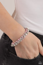 Load image into Gallery viewer, The Next Big STRING - Pink and Silver Bracelet- Paparazzi Accessories