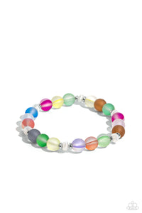 Mermaid Mirage - Multicolored Bracelet- Paparazzi Accessories