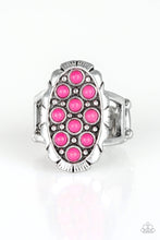 Load image into Gallery viewer, Cactus Garden- Pink and Silver Ring- Paparazzi Accessories