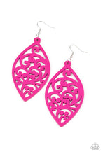 Load image into Gallery viewer, Coral Garden- Pink and Silver Earrings- Paparazzi Accessories