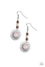 Load image into Gallery viewer, Desert Bliss- Silver Earrings- Paparazzi Accessories
