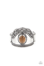 Load image into Gallery viewer, Dreamy Definition- Brown and Silver Ring- Paparazzi Accessories