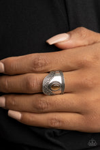 Load image into Gallery viewer, Dreamy Definition- Brown and Silver Ring- Paparazzi Accessories