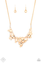 Load image into Gallery viewer, Fairytale Affair- White and Gold Necklace- Paparazzi Accessories