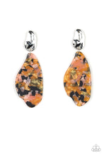 Load image into Gallery viewer, Fish Out Of Water- Multicolored Silver Earrings- Paparazzi Accessories