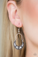 Load image into Gallery viewer, Industrially Indigenous- Silver Earrings- Paparazzi Accessories