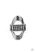 Load image into Gallery viewer, Keep An Open Mind- Gunmetal Ring- Paparazzi Accessories