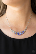 Load image into Gallery viewer, KNOT In Love- Blue and Silver Necklace- Paparazzi Accessories