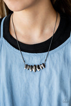 Load image into Gallery viewer, Leading Lady- Gunmetal Necklace- Paparazzi Accessories