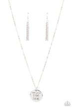 Load image into Gallery viewer, Light It Up!- Silver Necklace- Paparazzi Accessories