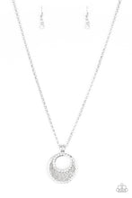 Load image into Gallery viewer, Net Worth- White and Silver Necklace- Paparazzi Accessories