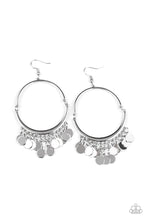Load image into Gallery viewer, Speed Of SPOTLIGHT- Silver Earrings- Paparazzi Accessories
