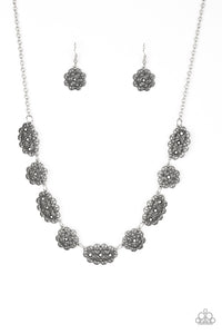 Vintage Vogue- Silver Necklace- Paparazzi Accessories