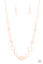 Load image into Gallery viewer, Working OVAL-time- Rose Gold Necklace- Paparazzi Accessories