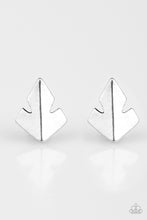 Load image into Gallery viewer, Fire Drill- Silver Earrings- Paparazzi Accessories