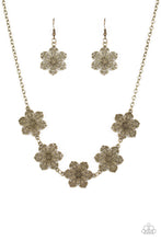 Load image into Gallery viewer, Island Maven- Brass Necklace- Paparazzi Accessories