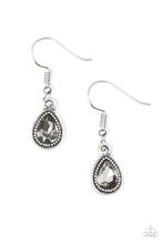 Load image into Gallery viewer, Princess Priority- Silver Earrings- Paparazzi Accessories